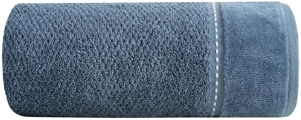 BAVLNENÝ UTERÁK SALADO 70X140 CM MODRÁ