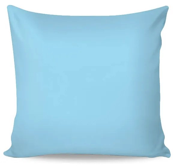 Obliečka na vankúš - 19 Pastelová modrá Bavlnený satén 70/90