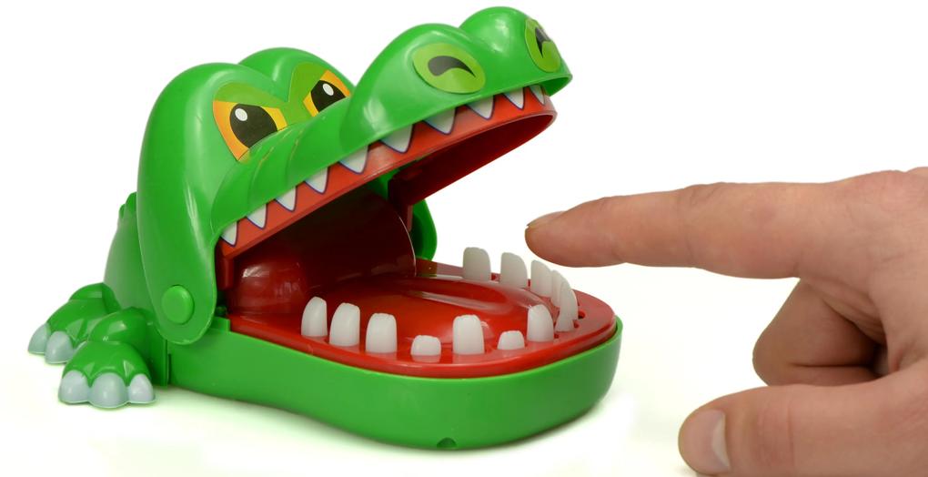 KIK Krokodíl u zubára arkádová hra