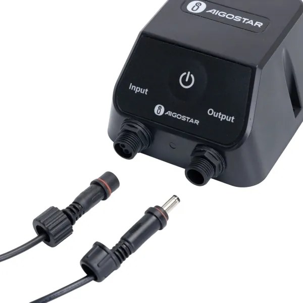 Aigostar-LED RGB stmievateľná vonkajšia lampa MESH 35 W/3,7 V 4000 mAh 2700–6500 K IP65 priemer 30 cm