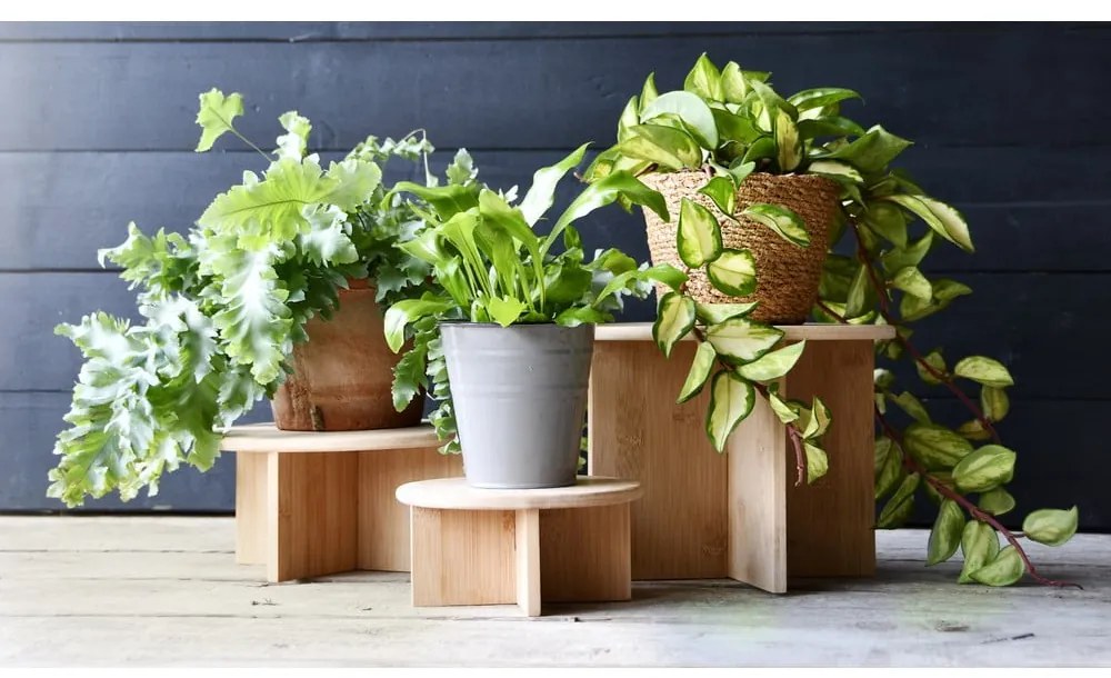Bambusový stojan na kvety ø 18 cm – Esschert Design