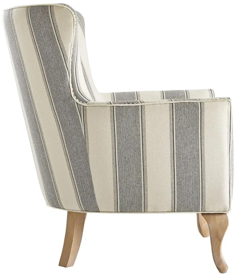 Sivé/béžové kreslo Reva – Støraa