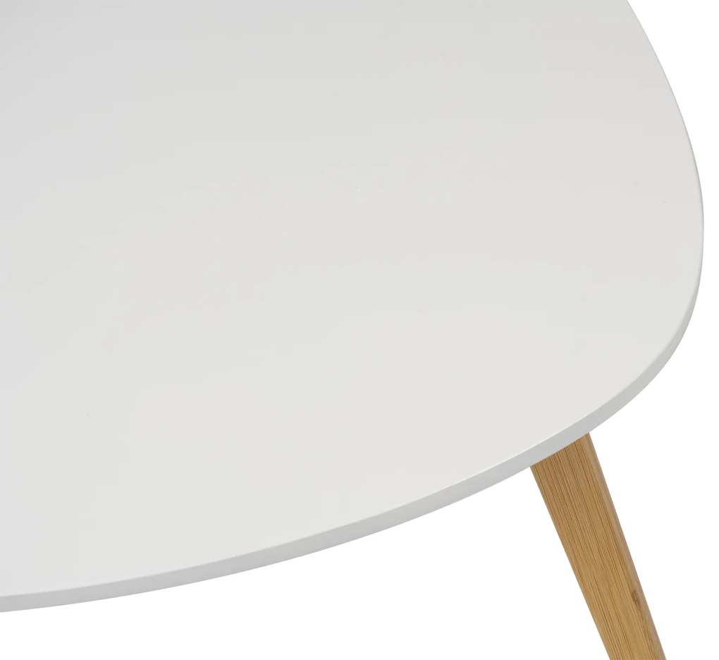 Noela Odkladací stolík SCANDIA 55 biely