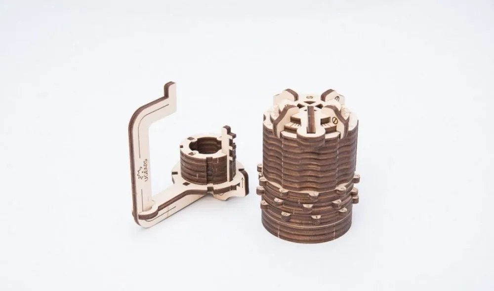 Ugears 3D puzzle Číselný zámek 34 ks