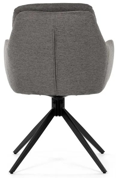 Autronic BONTEC Jedálenská stolička, sivá, látka, DCH-P3174 GREY2 Farba: Šedá