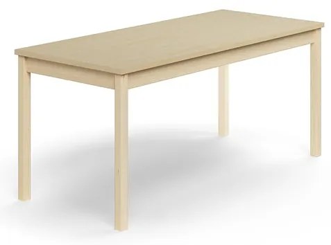 Stôl DECIBEL, 1600x700x720 mm, akustický HPL, breza