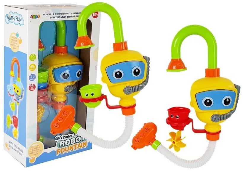 LEAN TOYS Potápačský robot na kúpanie