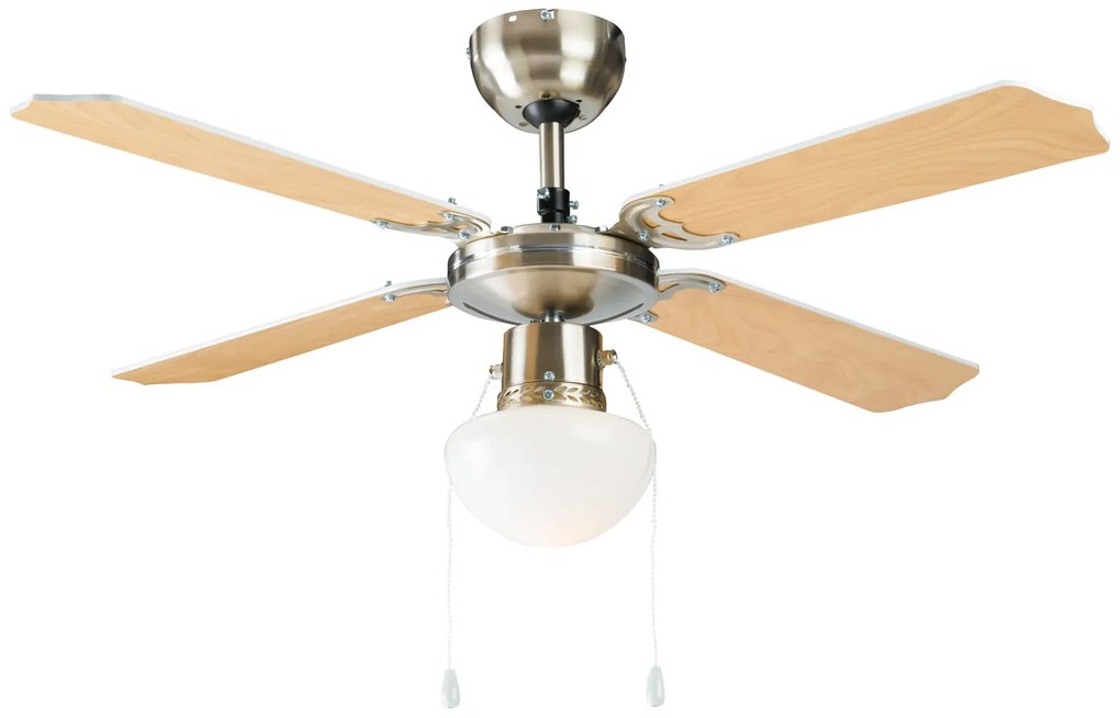 LIVARNO home Stropný ventilátor s LED svietidlom (100350494)