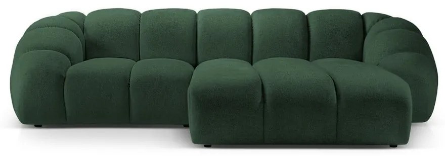 Zelená rohová pohovka (pravý roh) Diana – Micadoni