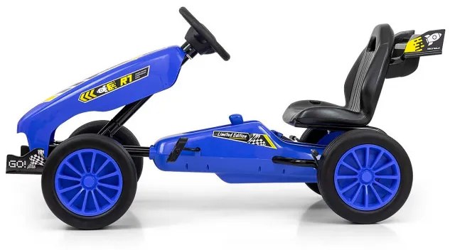 Šľapacia motokára Rocket tmavomodrá