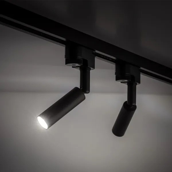 LED Bodové svietidlo do lištového systému LAGOS 1xG9/3W/230V čierna