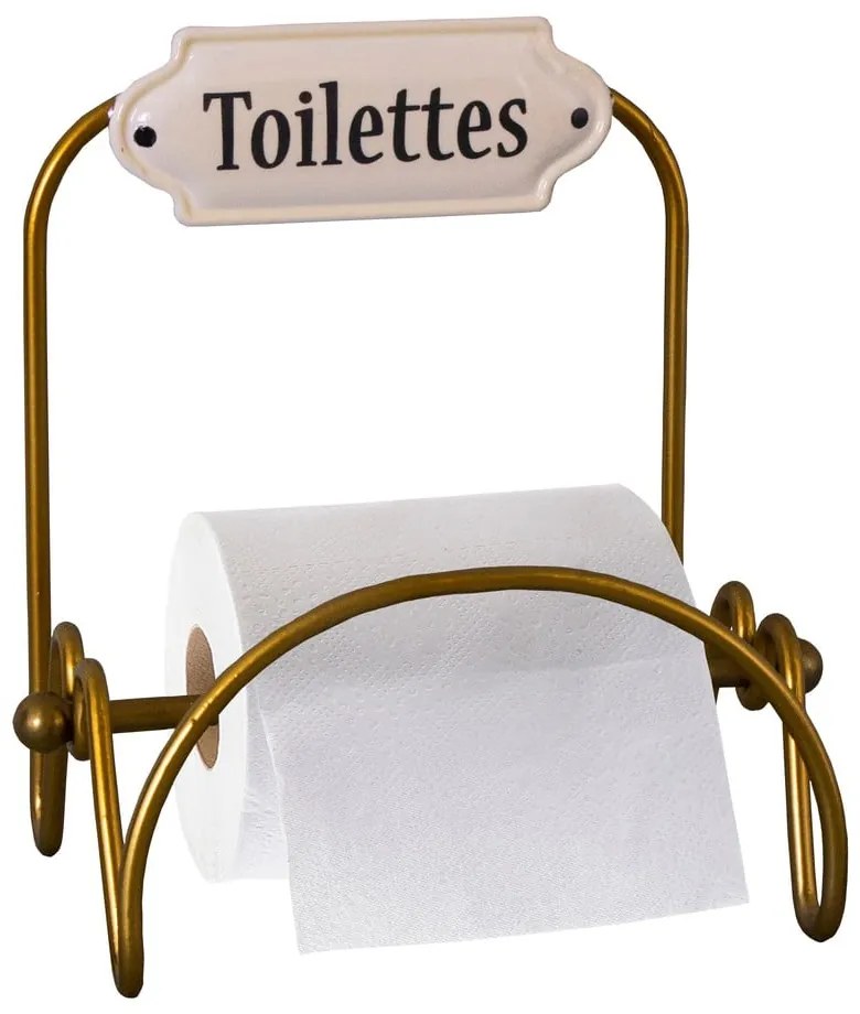 Nástenný kovový držiak na toaletný papier - Antic Line