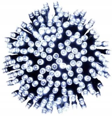 Vianočný svetelný reťazec 500 LED – studená biela