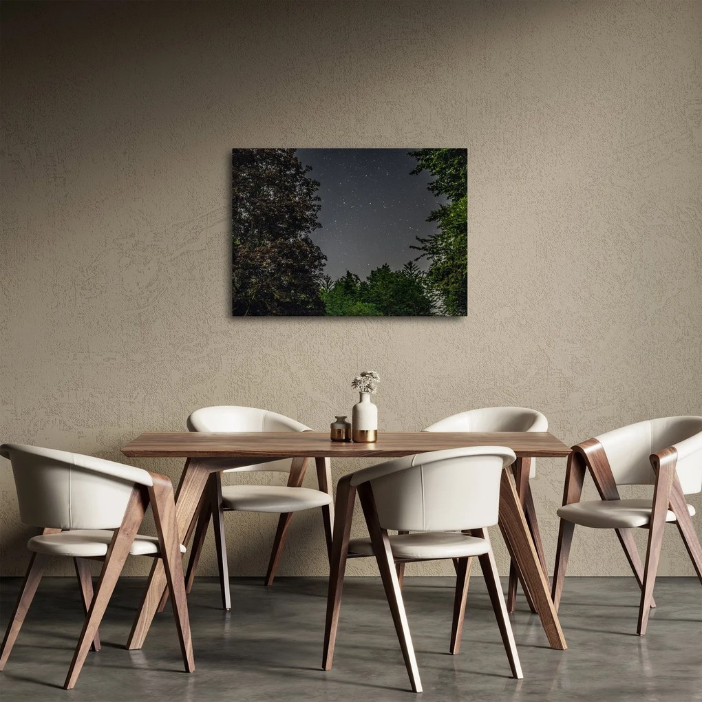 Obraz nočnej oblohy (70x50 cm)