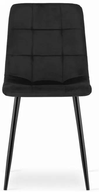 Set jedálenských stoličiek KARA čierne (4ks)