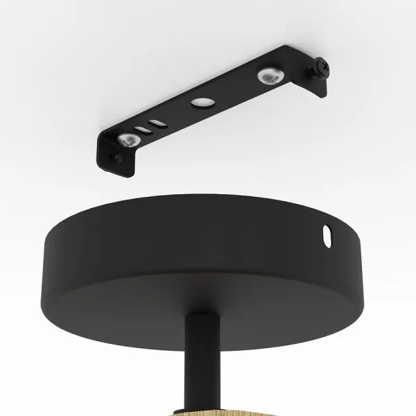 Eglo 43736 - Stropné svietidlo BASILDON 1xE27/40W/230V