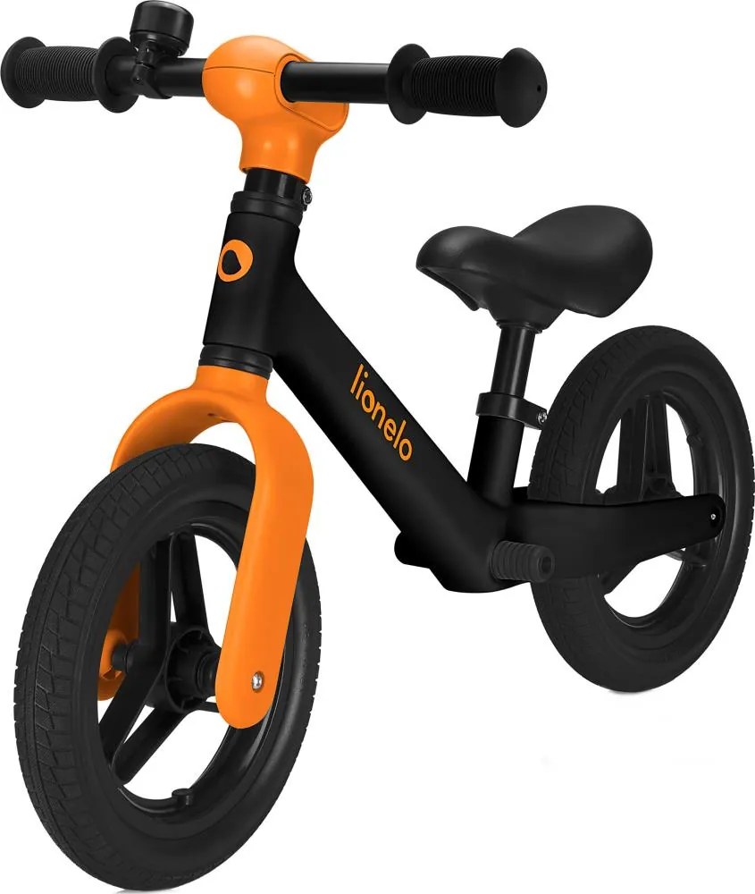 Lionelo - Odrážadlo TONI čierna/oranžová