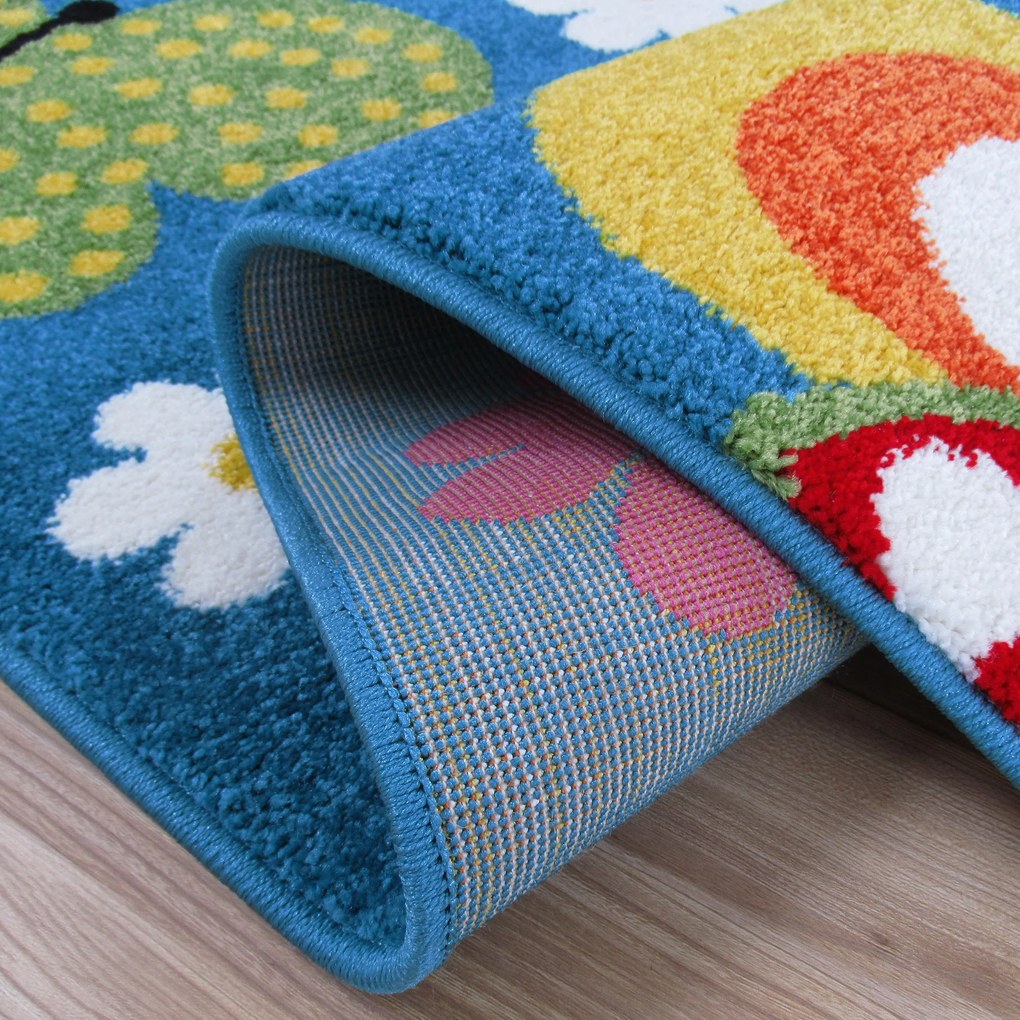 DY Bella 14 - modrá Rozmer: 120x170 cm