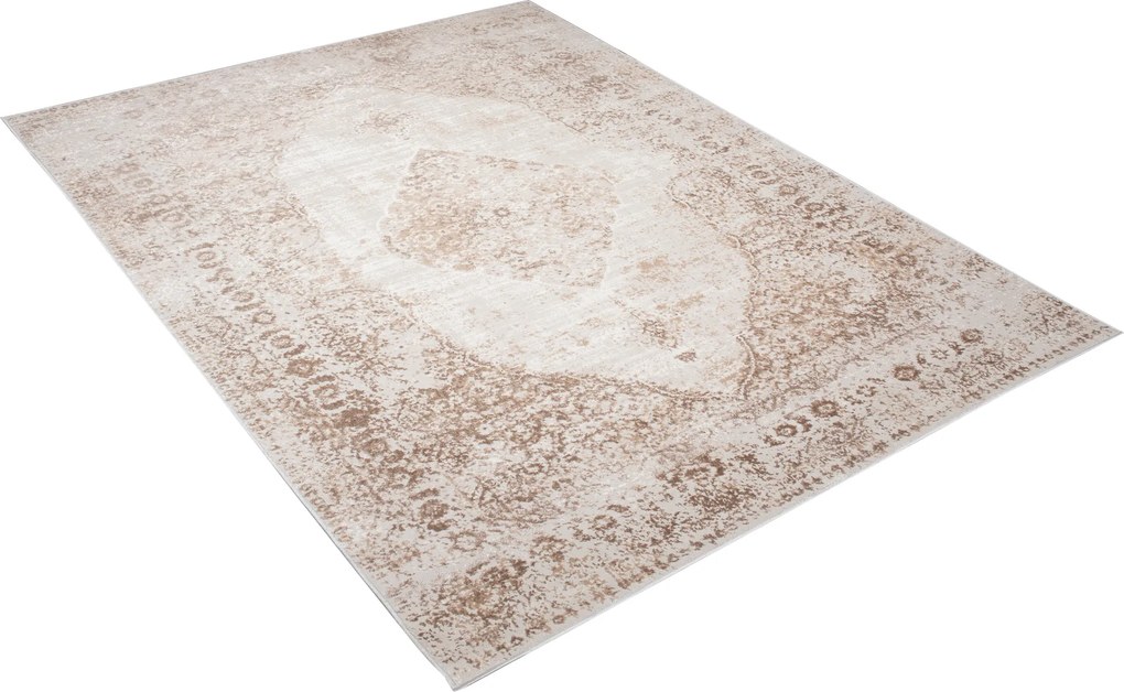 TA Koberec D173E WHITE/VIZON PORTLAND Biely Obdĺžnikový Rozmer: 140x200 cm