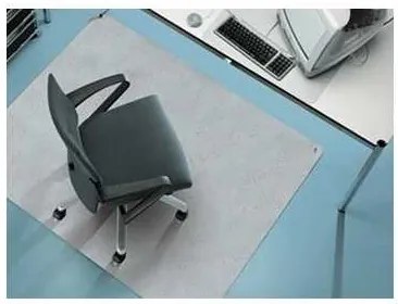 Antistatická podložka pod stoličku RS Office Yoga Flat ESD 90 x 120 cm, mramor