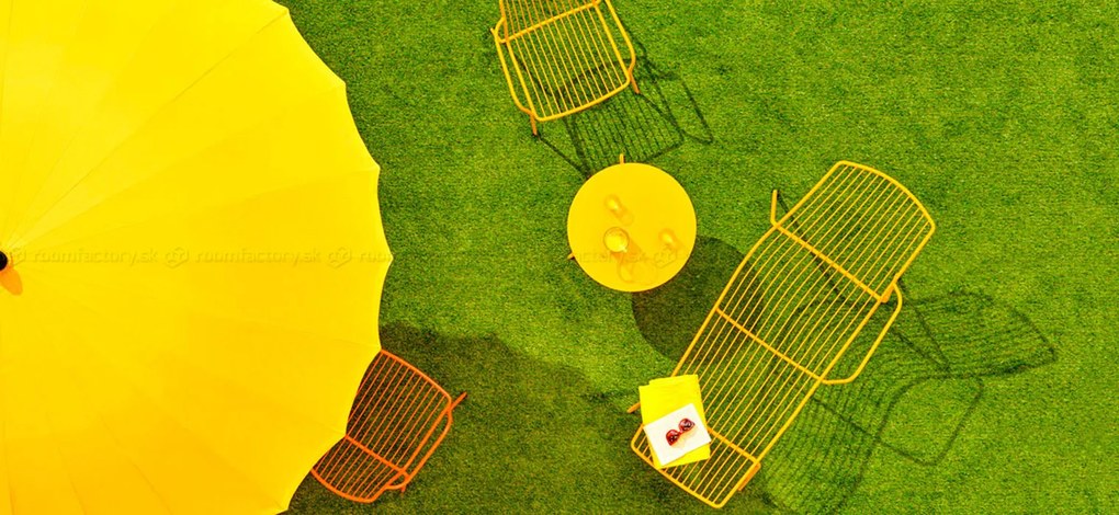Pedrali Nolita  5453 H480 a 5453T záhradný stôl - Oranžová, Vysoký