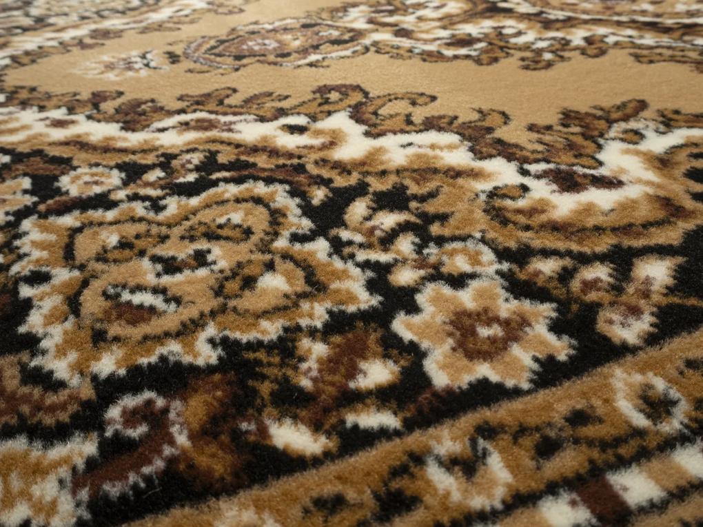Alfa Carpets Behúň na mieru TEHERAN T-102 beige - šíre 100 cm