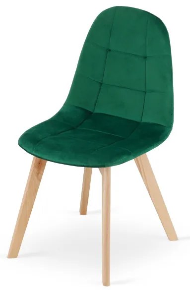 Set dvoch jedálenských stoličiek BORA zelené (2ks)