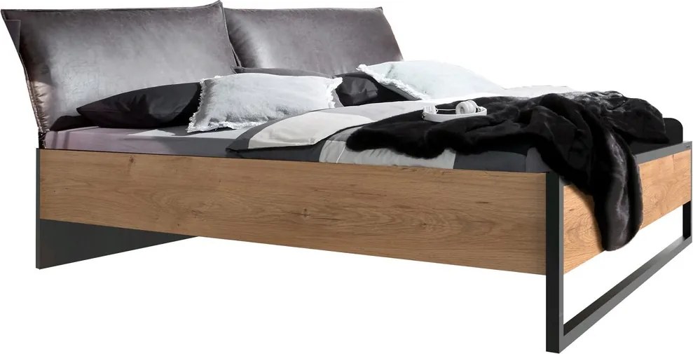 Posteľ Detroit 180x200 cm, doskový dub