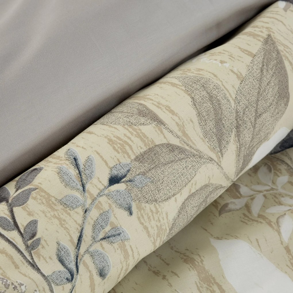 MAKOSATÉNOVÉ OBLIEČKY TERRA COLLECTION MONTE1 140X200 CM, 1KS 70X90 CM VZOROVANÉ