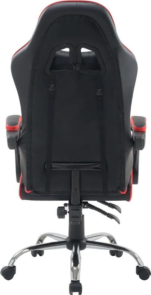 Kancelárska stolička RACING Červeno-čierna