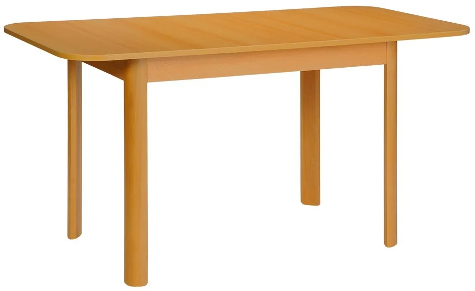 Stima Stôl BONUS Rozklad: Pevný so zásuvkou, Odtieň: Tmavo hnedá