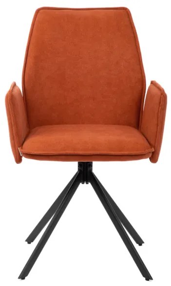 Otočná stolička LUGRO tehlová 871745