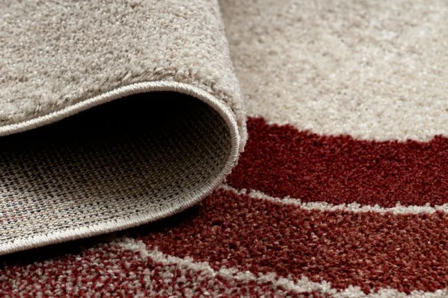 Koberec FUSION 0807 krémový / bordový