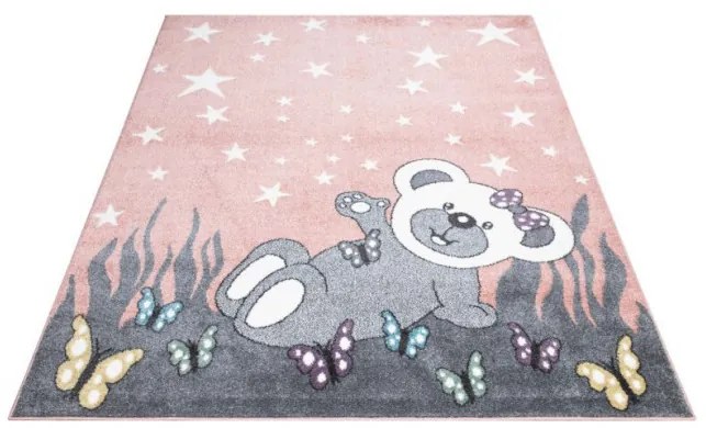 Detský koberec Anime 916 ružový