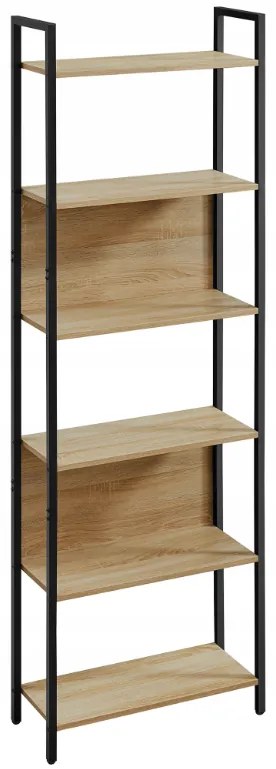 Knižnica TAYLOR SONOMA 6 políc, 186x60cm