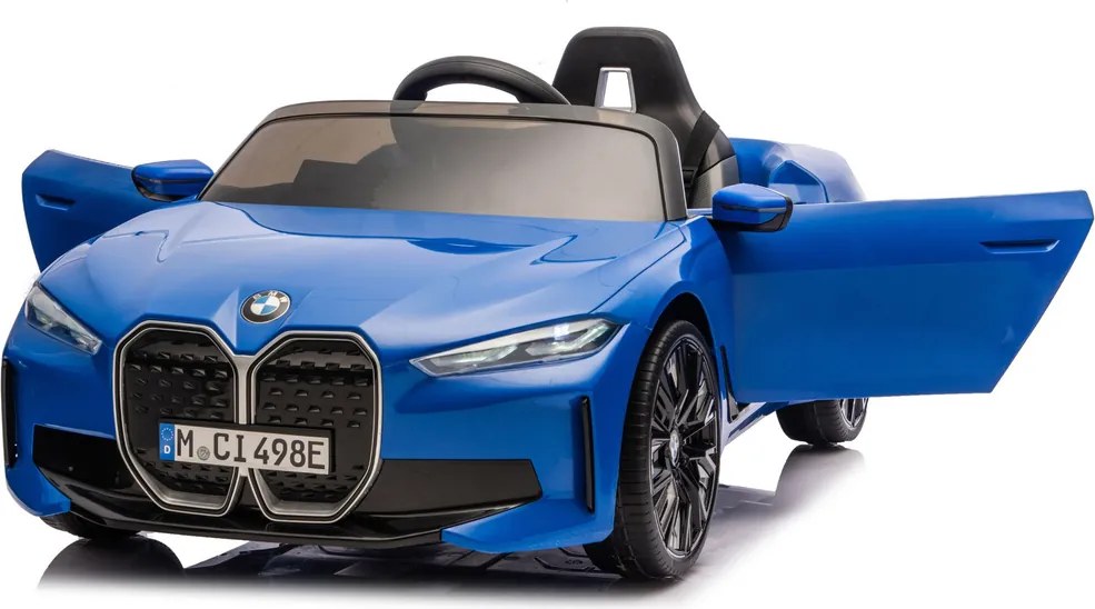 LEAN CARS Elektrické autíčko BMW i4 4x4 JE1009 modré