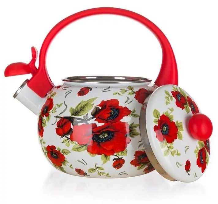 Banquet Čajník smalt Poppy, 2,2 l