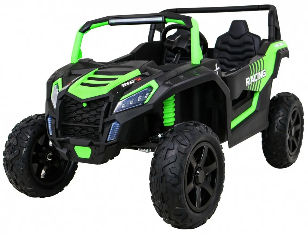 RAMIZ ELEKTRICKÉ AUTÍČKO BUGINA Elektrická bugina ATV STRONG Racing 4x4 Buggy Zelená 180 W, 24V, 24V14Ah, 2023