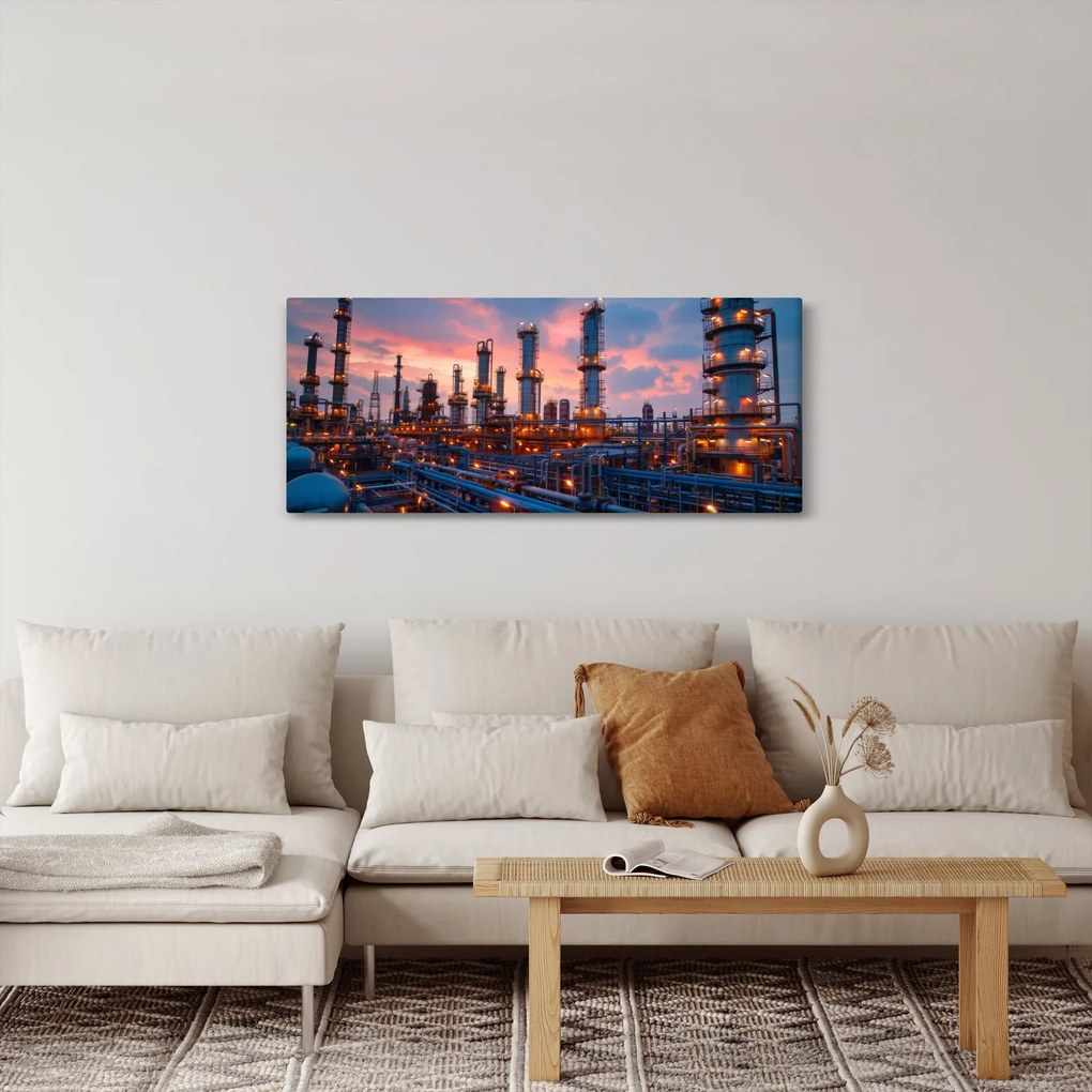 Obraz - Priemyselné preteky (120x50 cm)