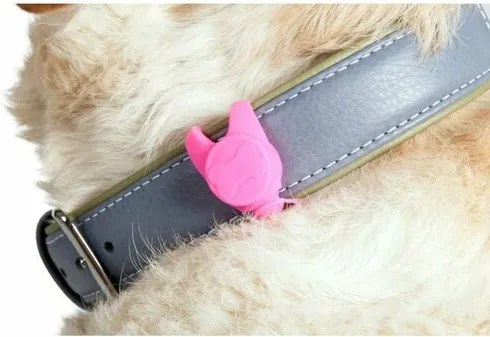 Karlie-Flamingo Silikónové blikátko na obojok