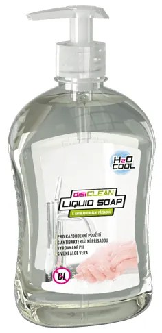 H2O COOL Antibakteriální mýdlo disiCLEAN LIQUID SOAP Objem: 0,5 l