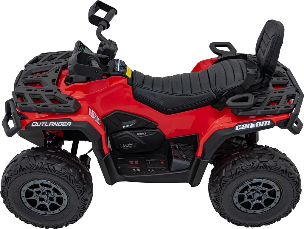 Ramiz Štvorkolka Can Am Outlander ATV s diaľkovým ovládaním červená