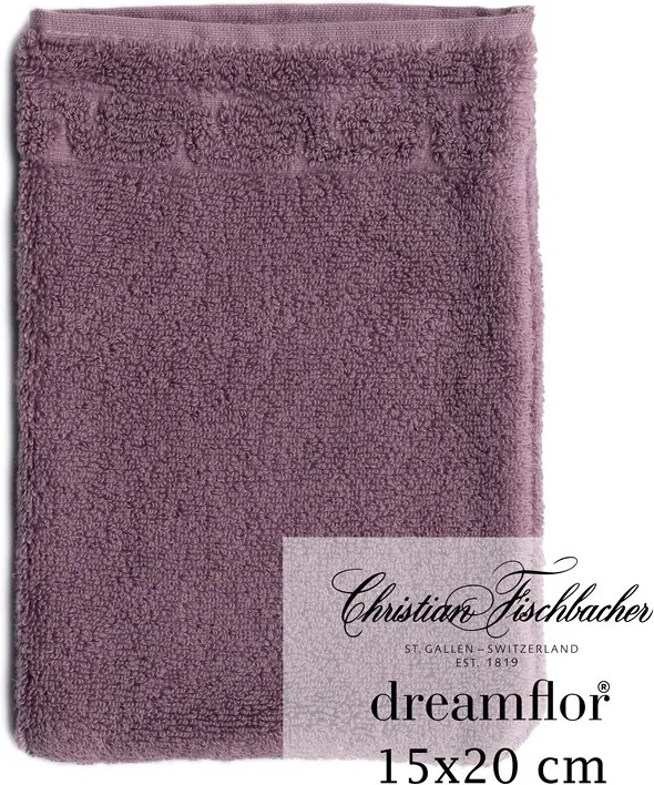 Christian Fischbacher Rukavica na umývanie 15 x 20 cm orgovánová Dreamflor®, Fischbacher