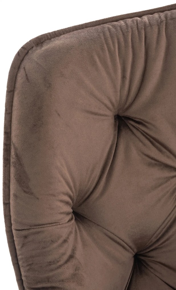 Stolička Tanna - zamat - Hnedá