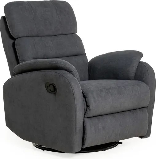 Kreslo ELEGANT 3 polohovacie, čierna (soro 100)