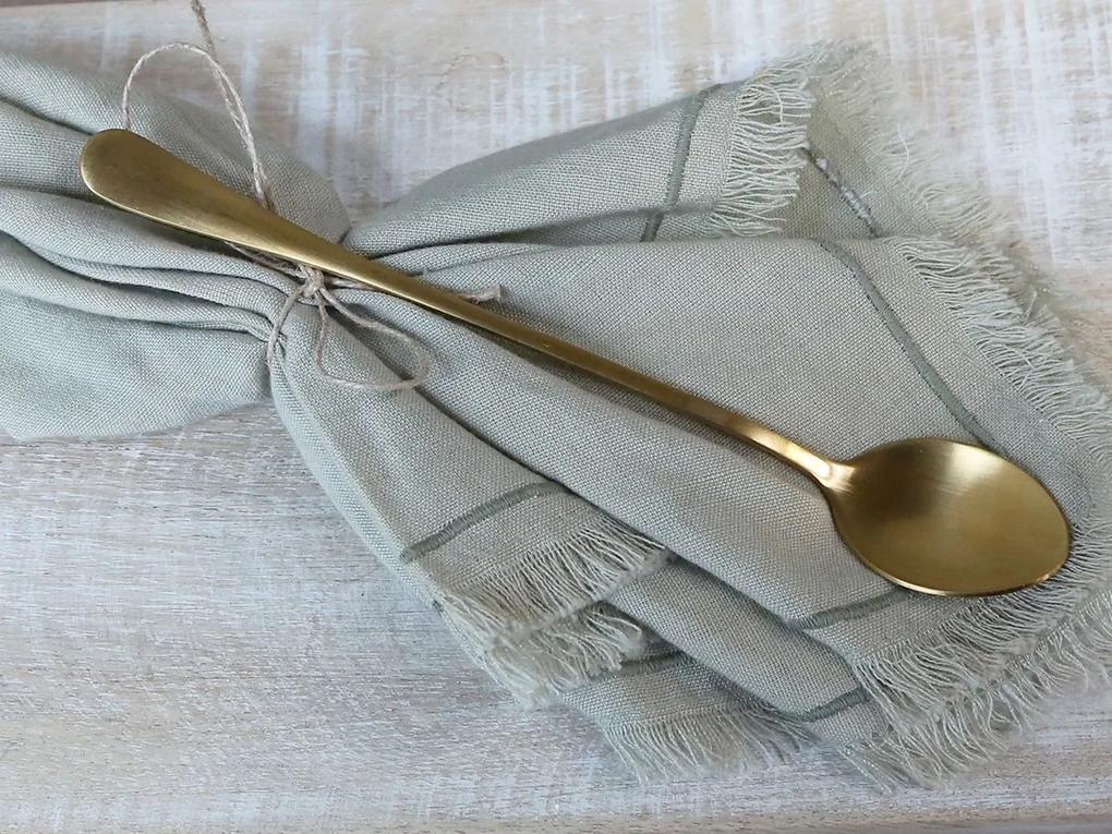Chic Antique Nerezová lyžička Latte Spoon Gold