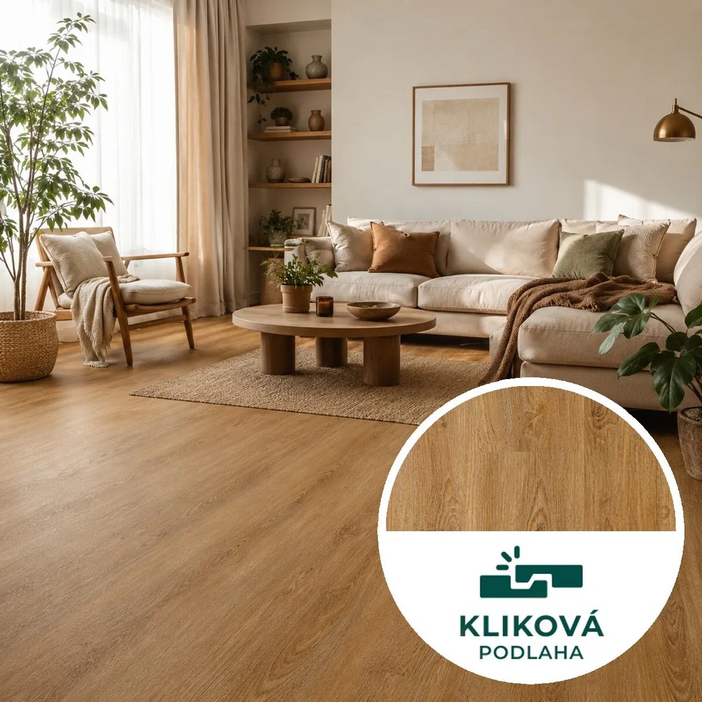 Egibi, Vinylová podlaha kliková Canadian Design Victoria, 1230 x 180 mm
