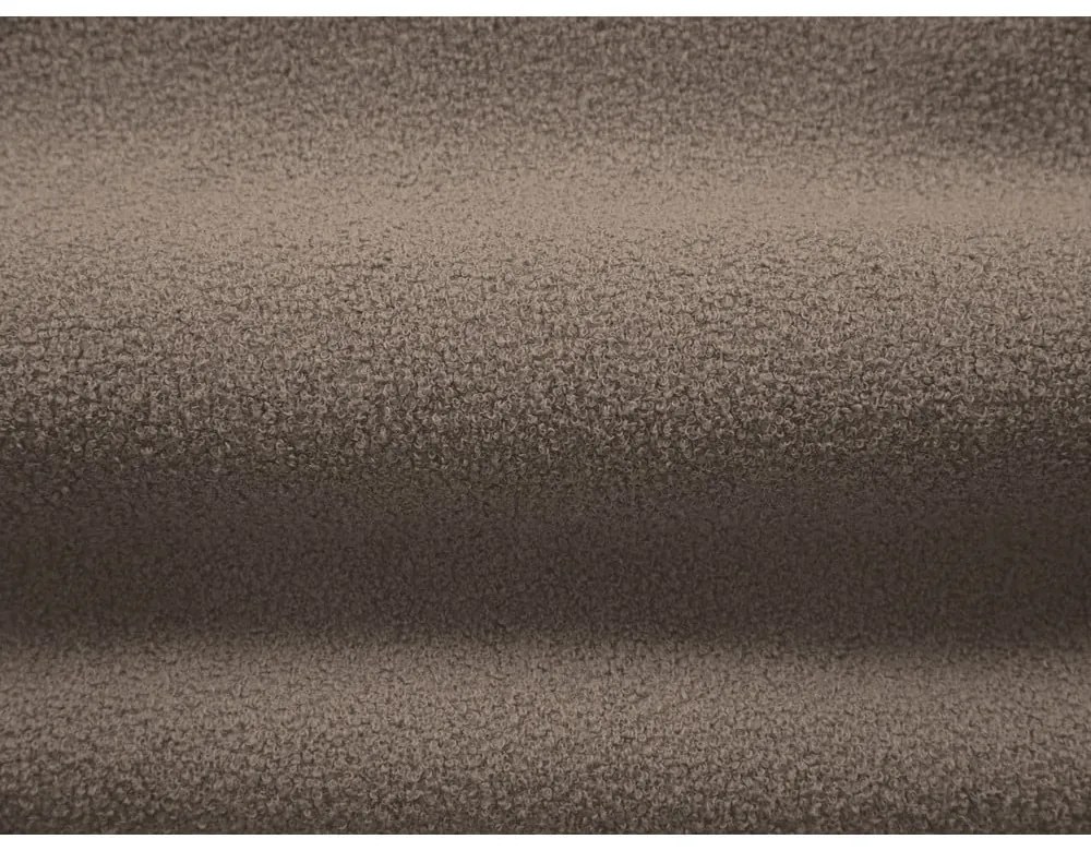 Béžové kreslo z textílie buklé Chuck – Micadoni Home