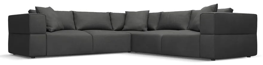 Tmavosivá variabilná rohová pohovka Esther – Milo Casa