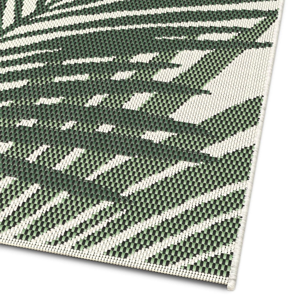 TRHÁK: Kusový koberec Star 19433-062 - na von aj na doma, 160x230, zelená, chodba / predsieň, Balta